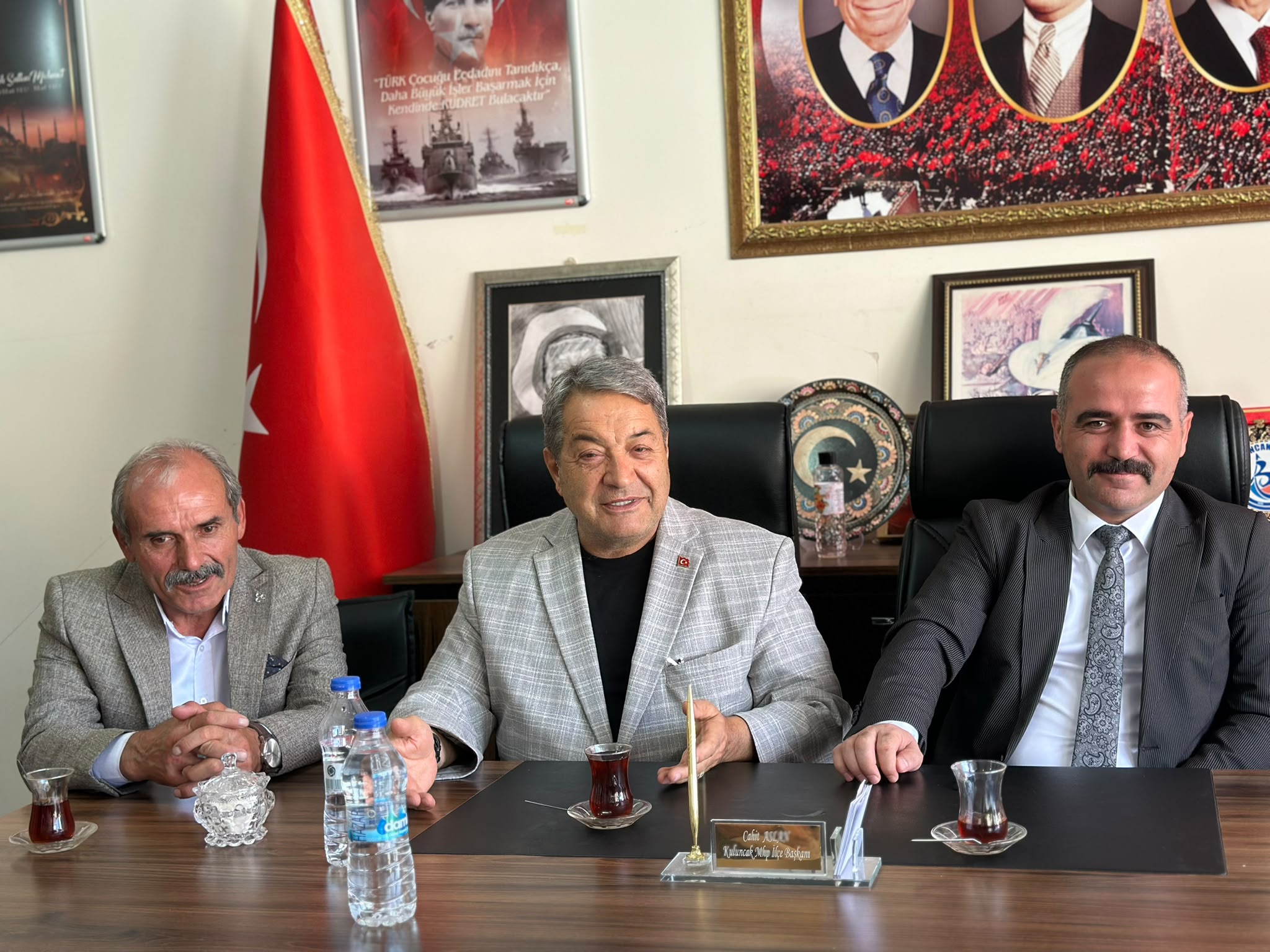 MHP Milletvekili Fendoğlu’ndan Kuluncak ve Hekimhan Ziyareti