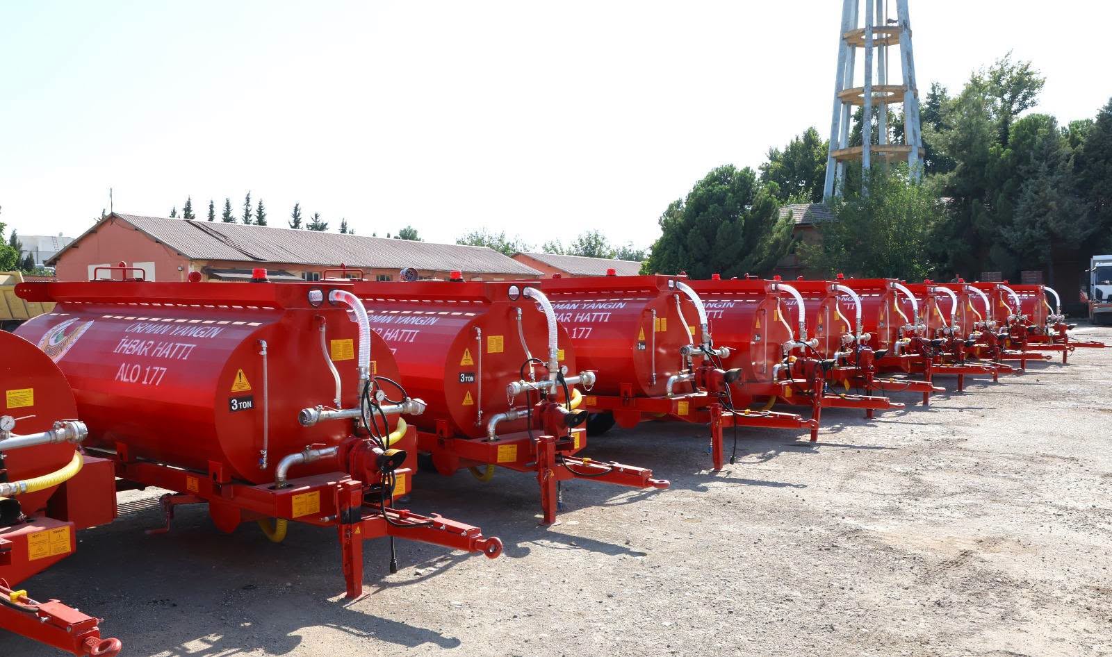 8,2 milyon TL’lik Yangın Tedbiri: Tankerler Köylere Dağıtılıyor