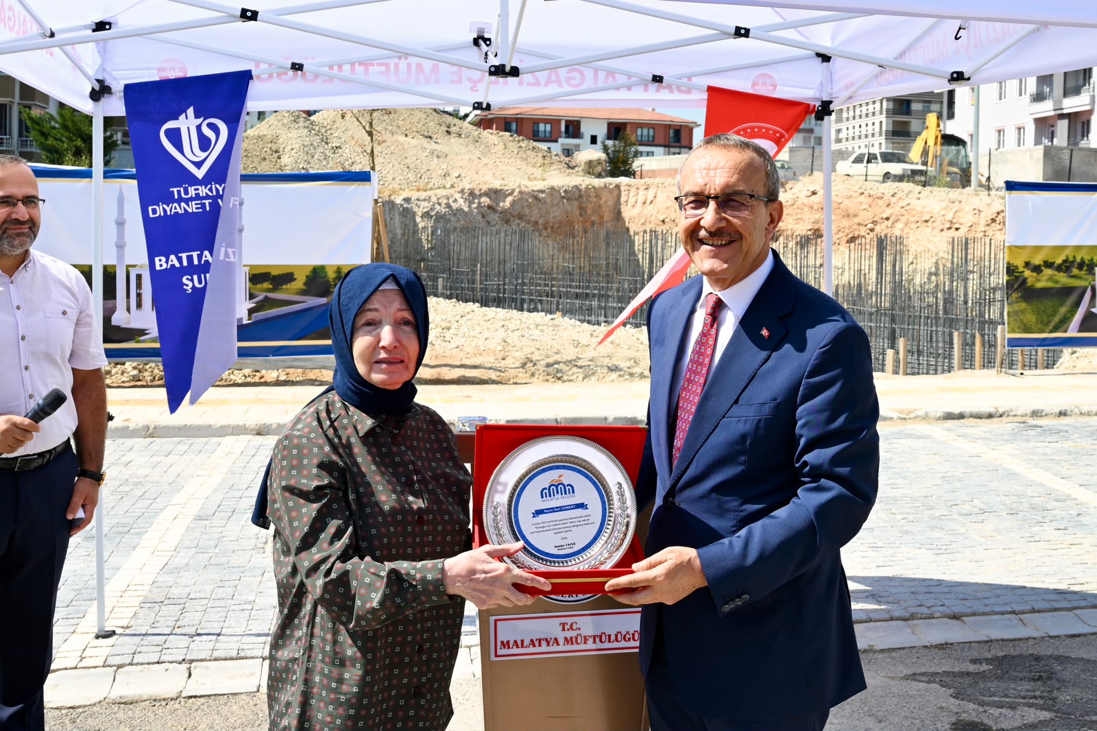 Tandoğan İnci Cömert Camii’nin Temeli Dualarla Atıldı