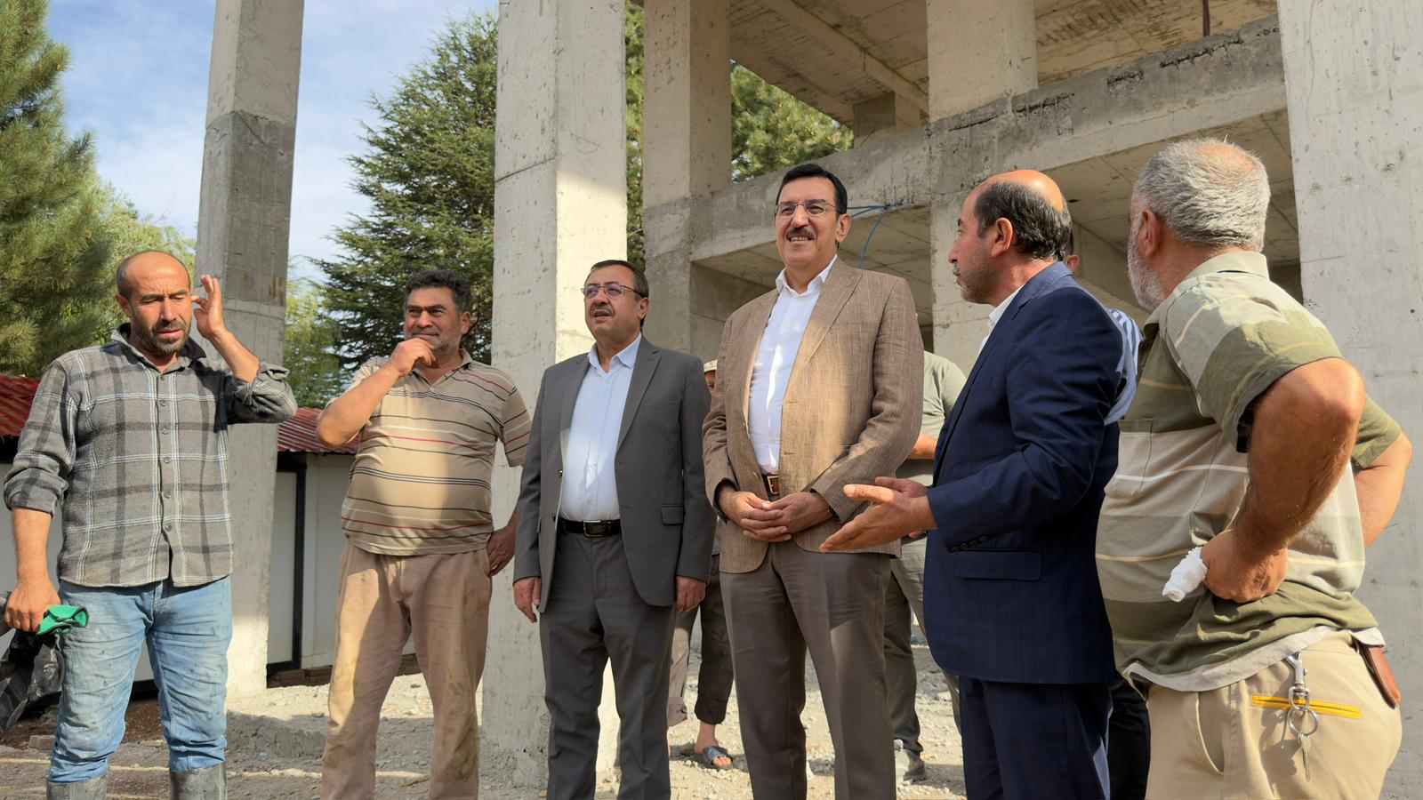 -Tüfenkci, Doğanşehir Erkenek’te ziyaretlerde bulundu