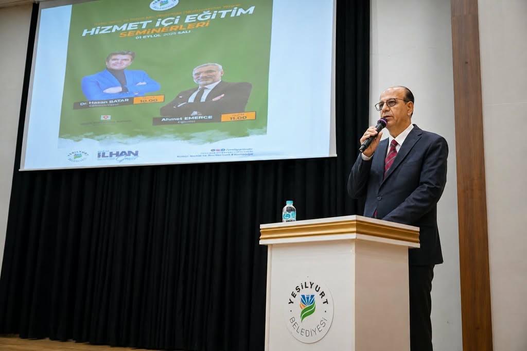 Yeşilyurt Belediyesinden Eğitimcilere Yeni Dönem Öncesi Hizmet İçi Eğitim