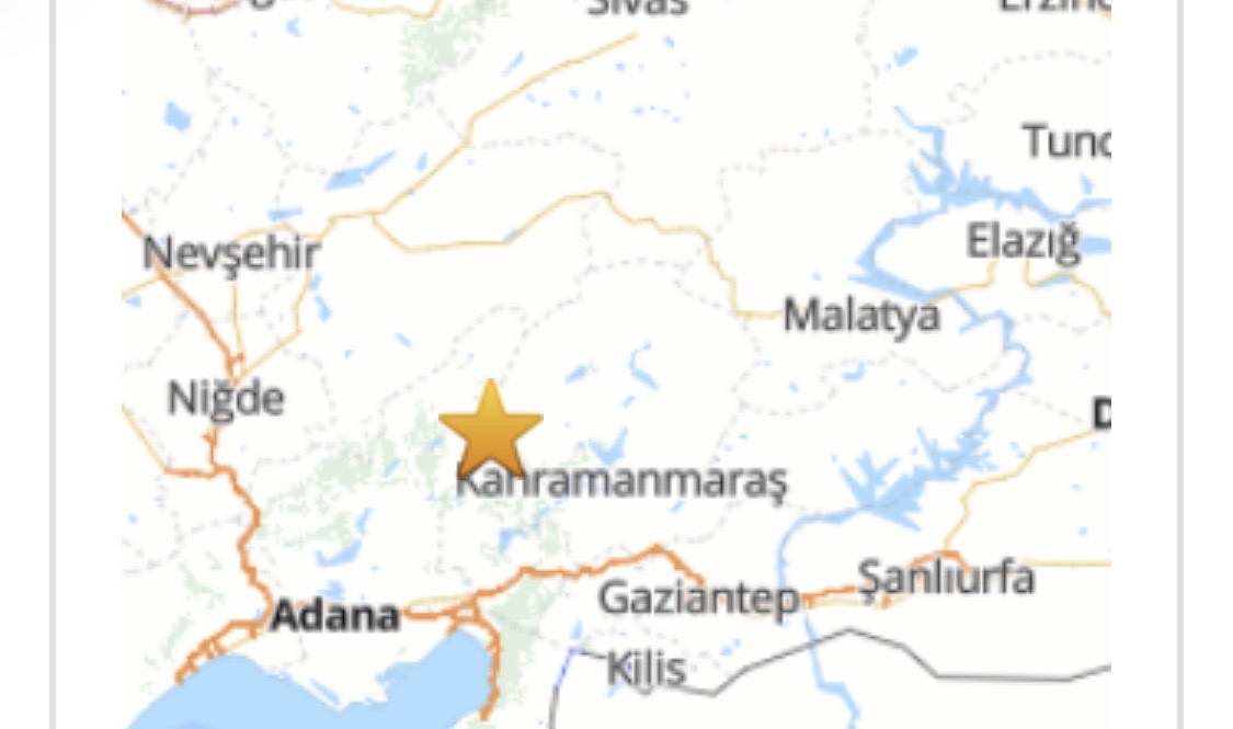 Adana’da 5 Büyüklüğünde Deprem