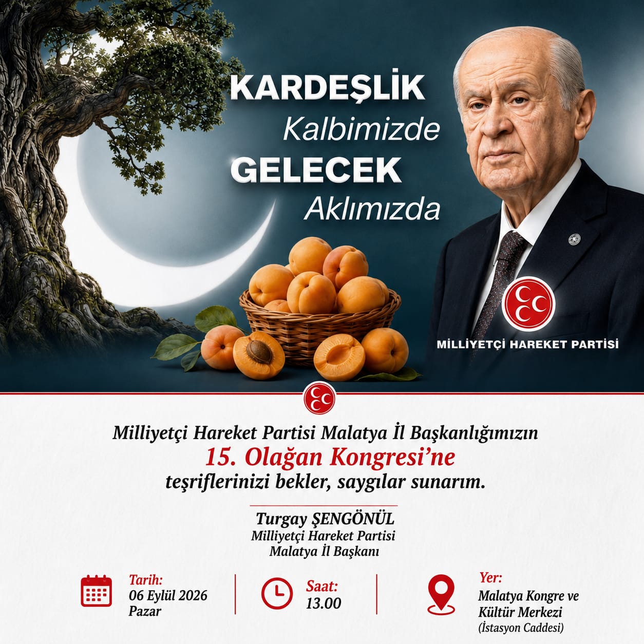 MHP Malatya’da 15. Olağan Kongre Heyecanı