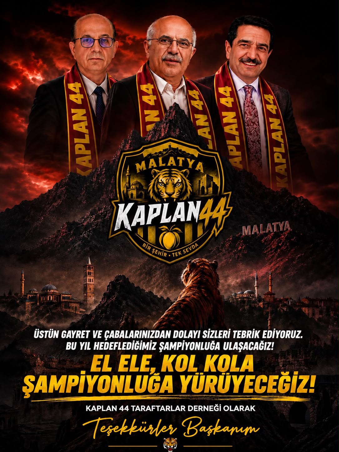 Teşekkürler Başkanlarım