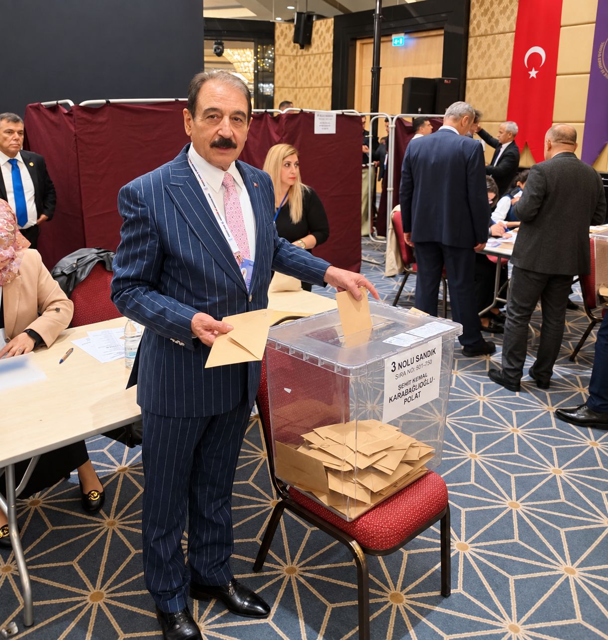 Şevket Keskin yeniden TESK yönetiminde