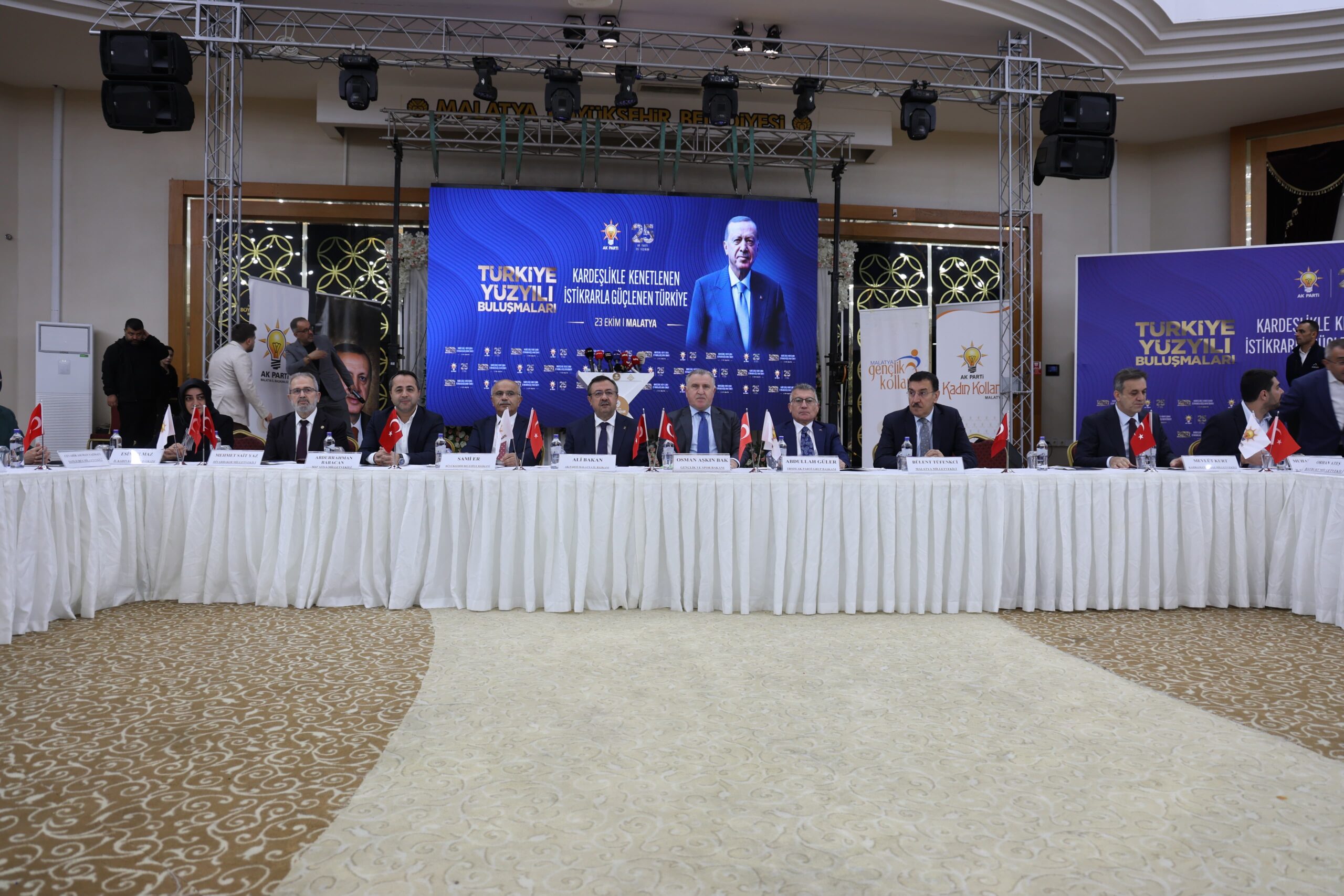 Ali Bakan: Asrın Destanıyla Ayağa Kalkan Malatya,Türkiye Yüzyılının Parlayan Şehirlerinden Biri Olacak